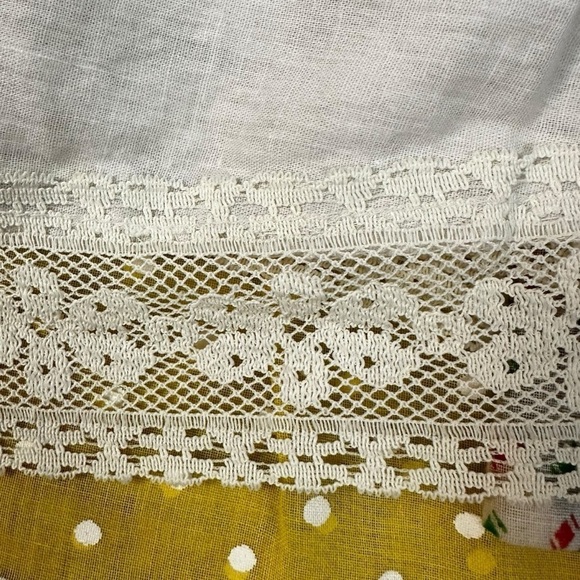 Vintage 70s Chessa Davis Bohemian Prairie Patchwork Maxi Skirt Small Medium - Picture 11 of 17